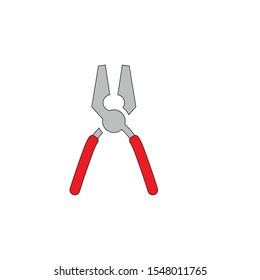 pliers icon collection, trendy style