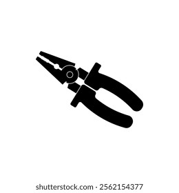 Pliers icon flat style isolated. Vector