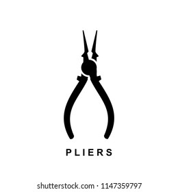 pliers icon illustration isolated vector sign symbol