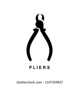 pliers icon illustration isolated vector sign symbol
