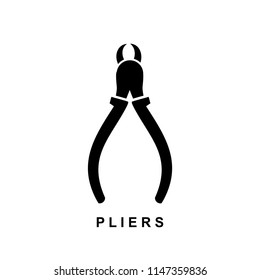 pliers icon illustration isolated vector sign symbol