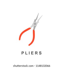 pliers icon illustration isolated vector sign symbol