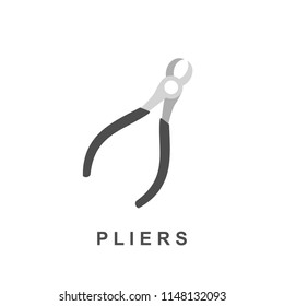 pliers icon illustration isolated vector sign symbol
