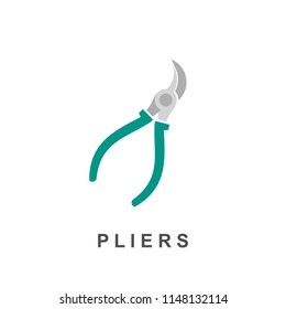 pliers icon illustration isolated vector sign symbol