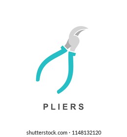 pliers icon illustration isolated vector sign symbol