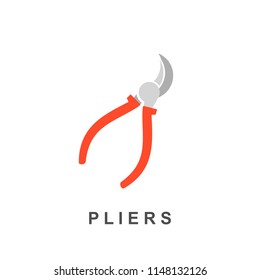 pliers icon illustration isolated vector sign symbol
