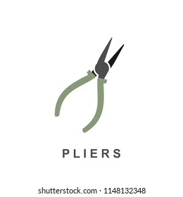 pliers icon illustration isolated vector sign symbol