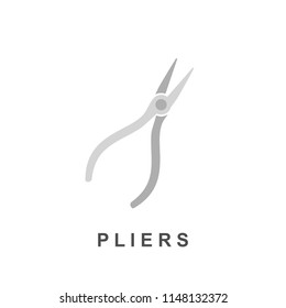 pliers icon illustration isolated vector sign symbol