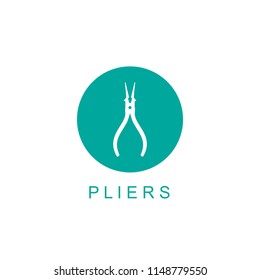 pliers icon illustration isolated vector sign symbol