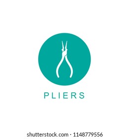 pliers icon illustration isolated vector sign symbol