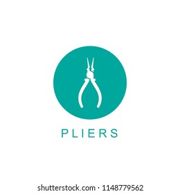 pliers icon illustration isolated vector sign symbol