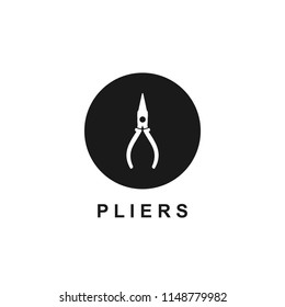 pliers icon illustration isolated vector sign symbol