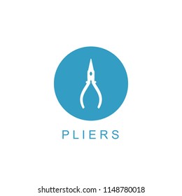 pliers icon illustration isolated vector sign symbol