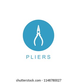 pliers icon illustration isolated vector sign symbol