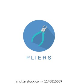 pliers icon illustration isolated vector sign symbol