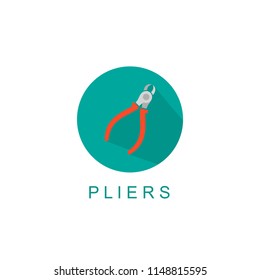 pliers icon illustration isolated vector sign symbol