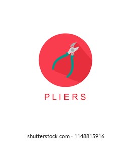 pliers icon illustration isolated vector sign symbol