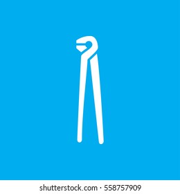 pliers icon illustration isolated vector sign symbol