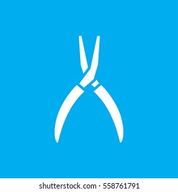 pliers icon illustration isolated vector sign symbol