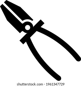 Pliers icon illustration for labour day and other content