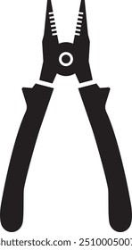Zangensymbol auf weißem Hintergrund
