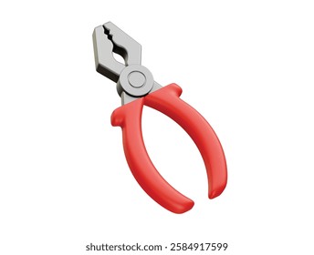 pliers icon rendering 3d illustration