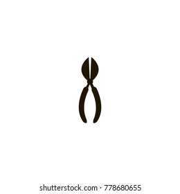pliers icon. sign design