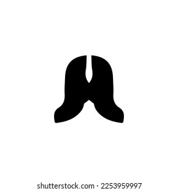 Pliers icon. Simple style repair company big sale poster background symbol. Pliers brand logo design element. Pliers t-shirt printing. vector for sticker.
