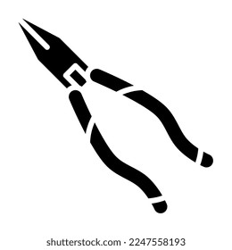 Pliers icon, suitable for a wide range of digital creative projects. 