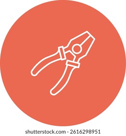Pliers Icon Symbol Art Sign