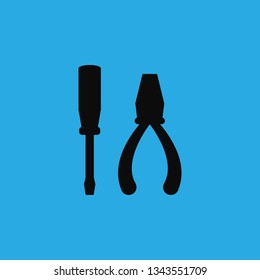 pliers icon vector