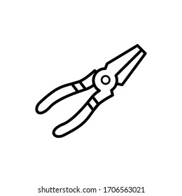 pliers icon vector design template