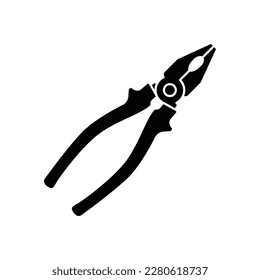 pliers icon vector design template in white background