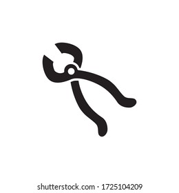 pinzas de iconos vectores de pasos de diseño de moda plantilla de diseño logotipo ilustración clip art