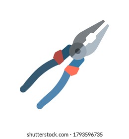 Vektorgrafik-Vektorgrafik-Design von Zangen