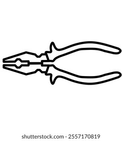 Pliers icon vector illustration isolated white background.