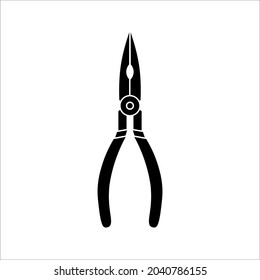Zangen Symbol Vektorgrafik auf weißem Hintergrund. eps10