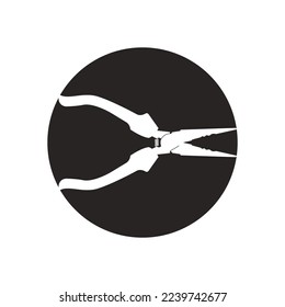 pliers icon vector illustration symbol design.