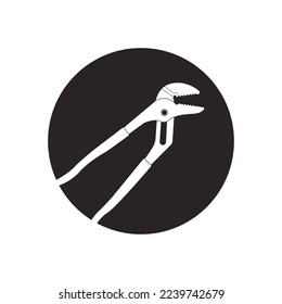 pliers icon vector illustration symbol design.