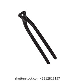 pliers icon vector illustration symbol design