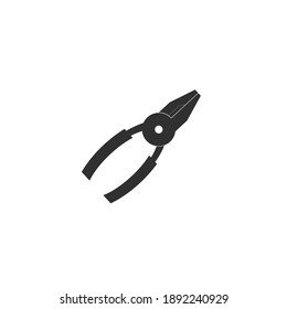 Pliers Icon Vector, Simple Sign Isolated