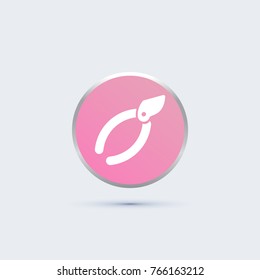 pliers icon. work tool