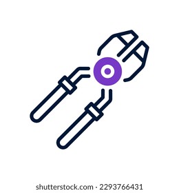 pliers icon for your website, mobile, presentation, and logo design.