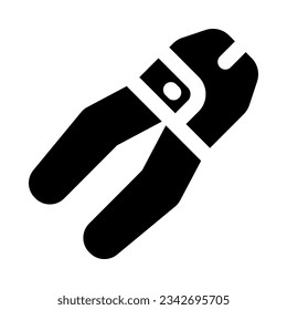 icono de alicates para tu sitio web, móvil, presentación y diseño de logotipo.