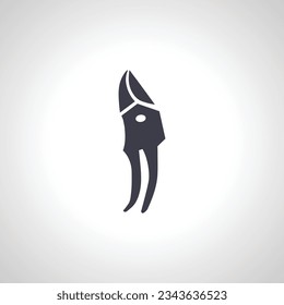 pliers isolated icon, pliers icon.