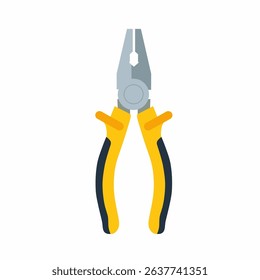 pliers isolated on white.pliers icon design