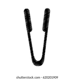 pliers kitchen cutlery isolated icon