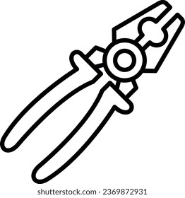 Pliers Pixel Perfect Detail Icon