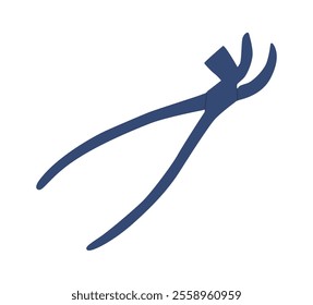 Pliers shoemaker tool vector illustration