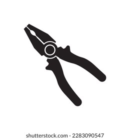 Pliers symbol
 icon,logo illustration design template